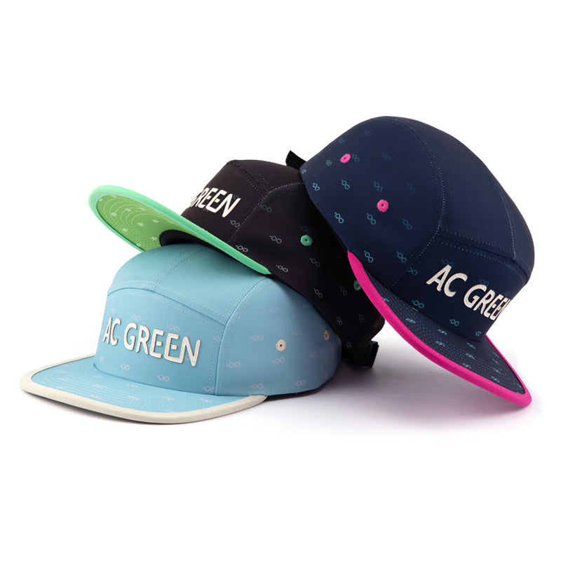 light blue snapback hat