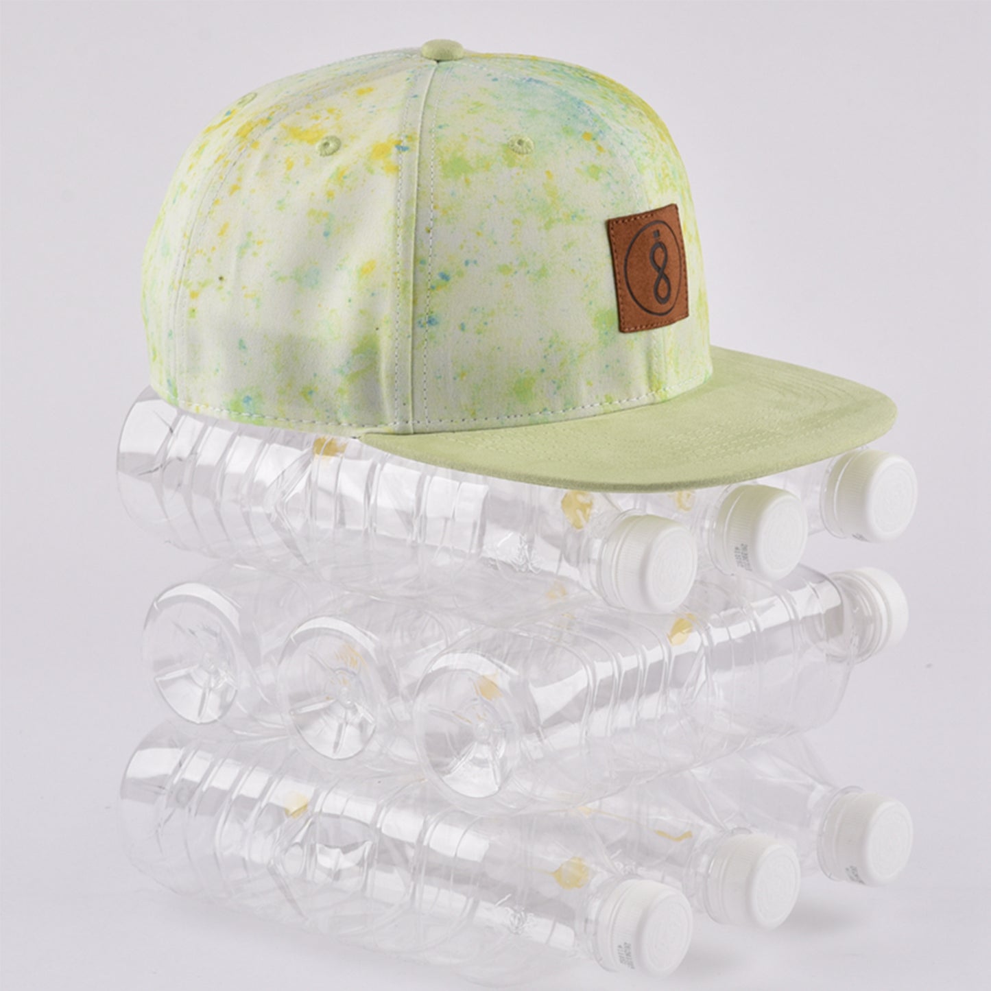 Leather Patch Snapback Hat