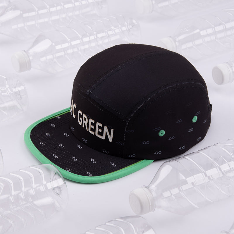 Black Flat-Brim Hat