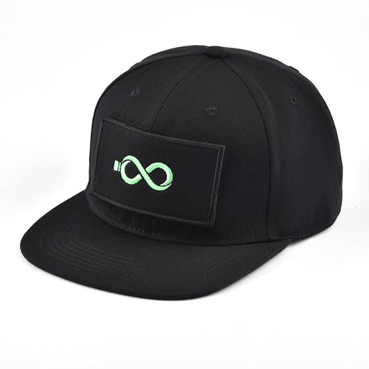 plain black baseball cap