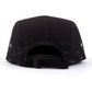 Black Flat-Brim Hat