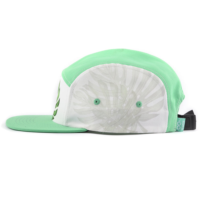 5-panel snapback hat 