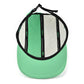 5-panel snapback hat 