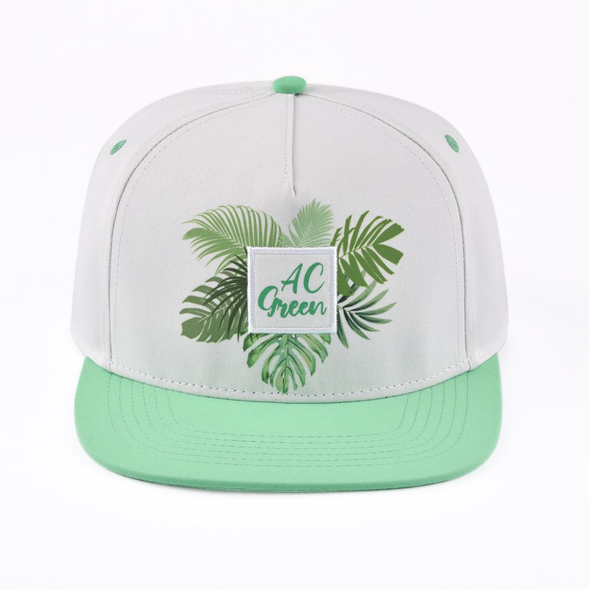 White Strapback Hat