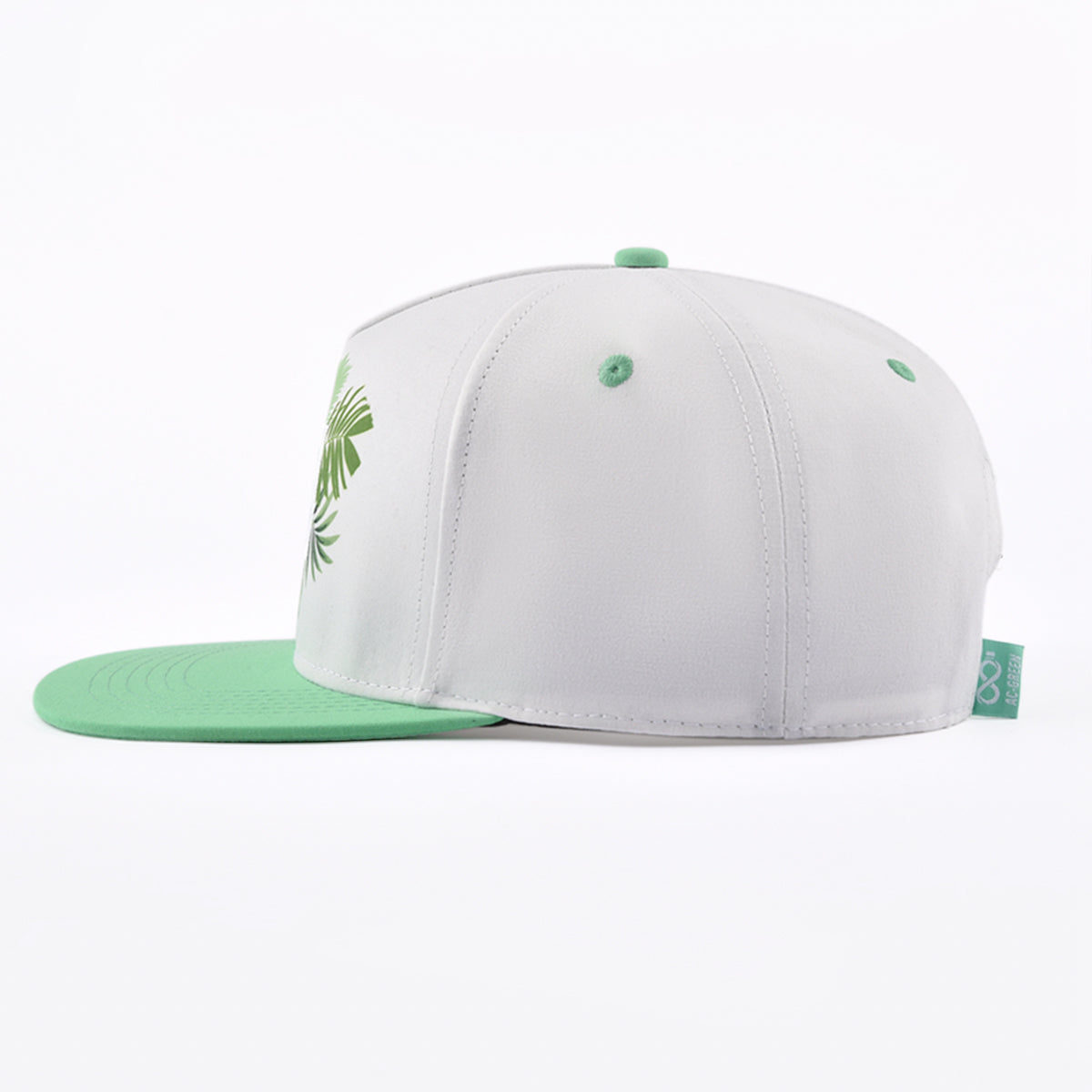 White Strapback Hat
