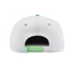 White Strapback Hat